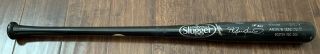Andrew Benintendi 2015 Game Uncracked Bat Autograph Signed Red Sox
