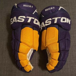 Jake Muzzin 6 Los Angeles Kings Game Worn/team Issued Hockey Gloves