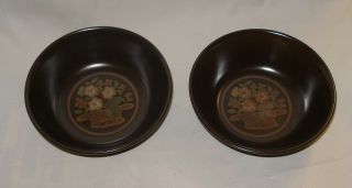 2 Vintage Royal Doulton Made In England Basque Cereal Bowls New/old Stock