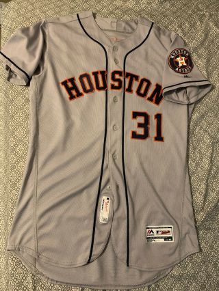 Houston Astros Game Worn Jersey Collin Mccough 2018 World Series