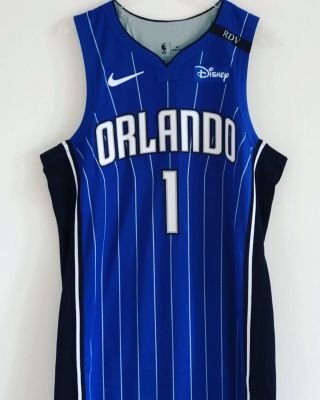 Jonathan Isaac Judah Orlando Magic game issued/worn Nike jersey NBA 2