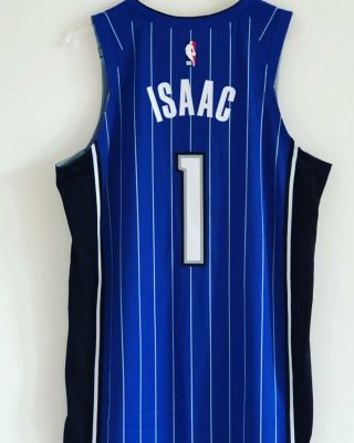 Jonathan Isaac Judah Orlando Magic game issued/worn Nike jersey NBA 3