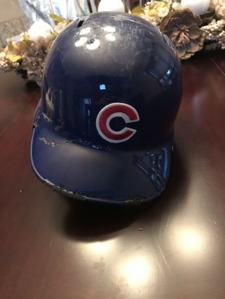 Chicago Cubs Anthony Rizzo 2019 Game Batting Helmet Mlb Authenticated
