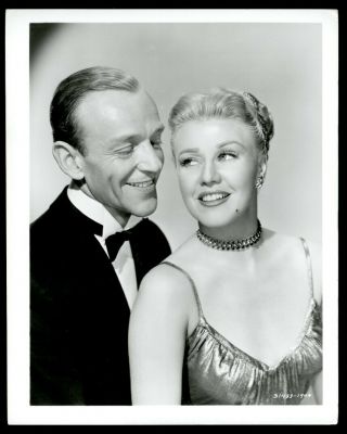 Vintage Fred Astaire & Ginger Rogers Studio Photo 1940s
