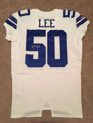 Sean Lee Autographed Dallas Cowboys Game Issued 2017 Jersey,  Nfl