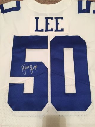 Sean Lee Autographed Dallas Cowboys Game Issued 2017 Jersey,  NFL 3