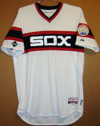 1983 Chicago White Sox John Danks 20 Majestic Game Worn Jersey And Pants