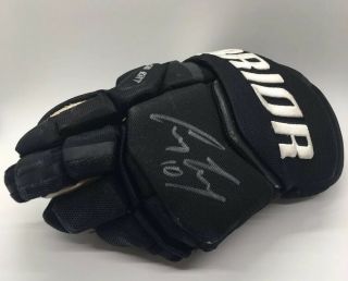 Corey Perry 17 - 18 Signed Anaheim Ducks Game Worn Nhl Hockey Gloves