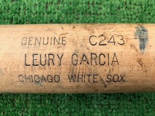 Chicago White Sox Leury Garcia Game Baseball Bat