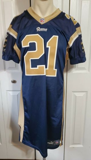 Los Angeles Rams DEXTER MCCLEON 2000 game issued PUMA jersey w/COA 2