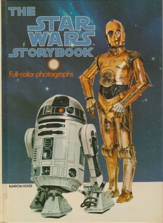 Vintage 1978 The Star Wars Storybook Full Color Photographs Pb Scholastic