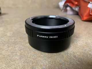 Olympus Om To Sony E Mount Adapter Adapt Classic Vintage Lens