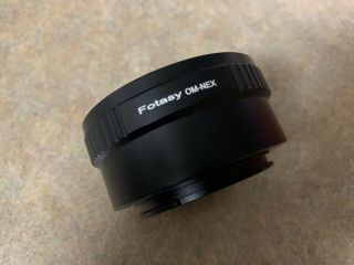 Olympus OM To Sony E Mount Adapter Adapt Classic Vintage Lens 3