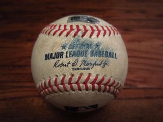 Carlos Correa Houston Astros Game Single Baseball 4/17/2018 Hit 416 Roy 15