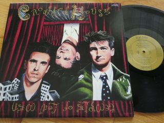 Rare Vintage Vinyl - Crowded House - Temple Of Low Men - Capitol C1 - 48763 - Nm