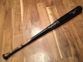 Geoff Jenkins Milwaukee Brewers Game Baseball Bat Light Cracked Great Use