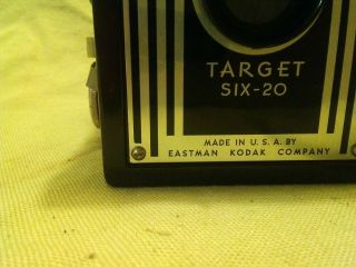 VINTAGE BROWNIE TARGET SIX - 20 BY EASTMAN KODAK COMPANY Box Camera 2