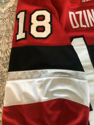 Ryan Dzingel Game Worn Ottawa Senators 3rd Jersey 2018/2019 3