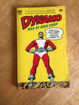 Dynamo Man Of High Camp Vintage Book