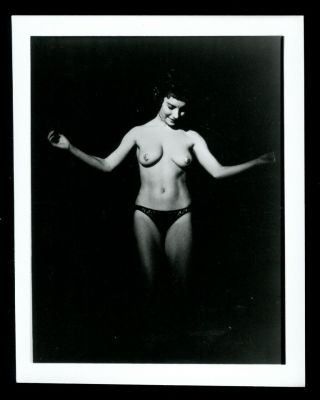 Vintage Pinup Studio Photo 1950s Sexy Burlesque Kim Cole (nudes)
