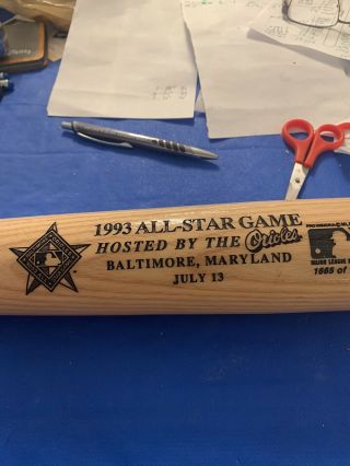 1993 All Star Game Bat 34 " Baltimore Rawlings