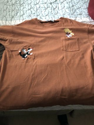 Speedy Gonzales Vintage T Shirt Wb Brown Xl.  Great Shape.  Looney Tunes.