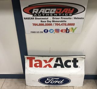 Danica Patrick 10 Taxact Nascar Race Sheetmetal Partial Bumper