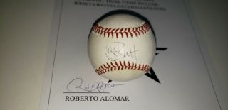 George Brett Kansas City Royals Game Autograph Baseball Mlb All Star