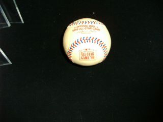 Boston Red Sox Fenway 1999 Mlb All - Star Game Game Ball With Case