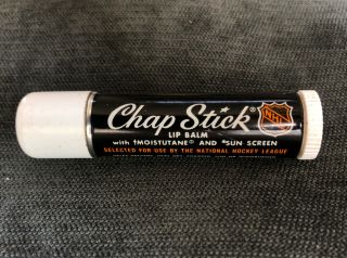 Vintage 1960’s Chapstick Nhl Lip Balm Metal Tube