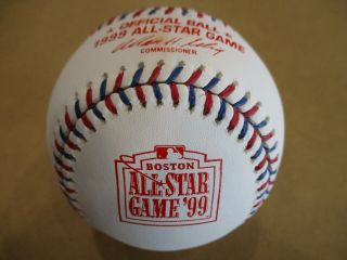 1999 All - Star Game Boston Red Sox Official Rawlings Baseball - C