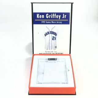 Ken Griffey Jr.  Game 1992 Gray Jersey Swatch Patch Sportscards.  Com