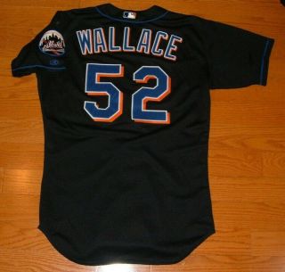 York Mets Dave Wallace Game Worn 2000 Jersey (red Sox Orioles)