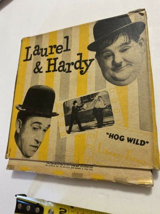 Vintage Feat Films 8mm Laurel & Hardy hog Wild 2