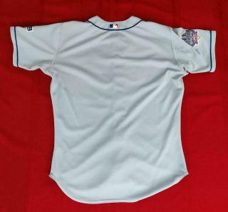 Los Angeles Dodgers Blank 2002 Game Worn Road Jersey Size 48 2