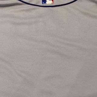 Los Angeles Dodgers Blank 2002 Game Worn Road Jersey Size 48 3