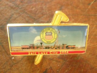 Vintage Union Pacific Railroad Employee Clubs 1924 Salt Lake City 2004 Pin