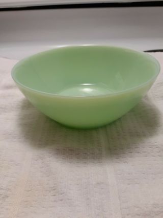 Vintage Fire King Jadeite Oven Ware Chili Cereal Bowl 6 "