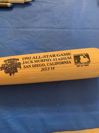 1992 All Star Game Bat 34 " Rawlings San Diego