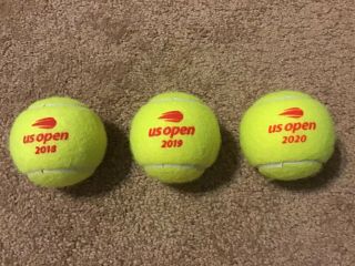 Authentic 2020 2019 2018 Us Open Wilson Tournament Tennis Balls Grand Slam Osaka