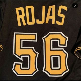 Pittsburgh Pirates Rojas Spring Training Game Worn Jersey