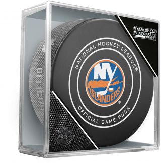 York Islanders Inglasco 2019 Stanley Cup Playoffs Official Game Puck