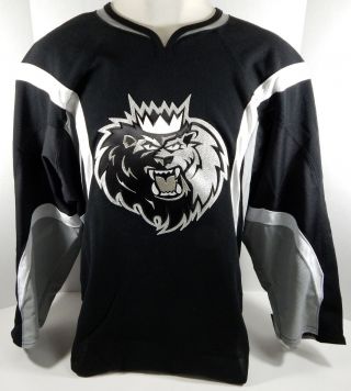 Manchester Monarchs Blank Authentic Game Issued Black Jersey Ahl 52 Mmrh0100