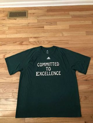 Eastern Michigan Eagles Ncaa Adidas Team Issued Football Training Shirt 2xl
