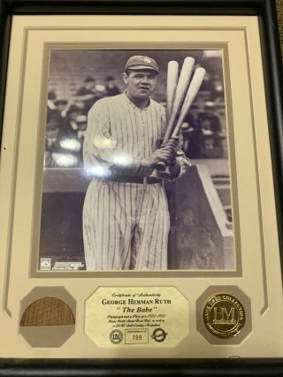 Babe Ruth - Game Bat Highland Limited Edition Rd/199 Cool Picture