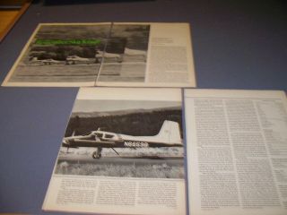 Vintage.  1958 Cessna 310b.  History/details/photos/specs.  Rare (546u)