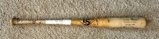 Addison Russell Chicago Cubs 2017 Game Ls Bat Great Use Nr Auto