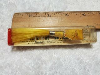 Vintage Barracuda Dude Fishing Lure Nos In Package With Paper