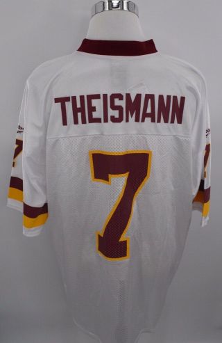 Joe Theismann Rebok Washington Redskin Football Team Throwback Jersey Nwot Xl 7