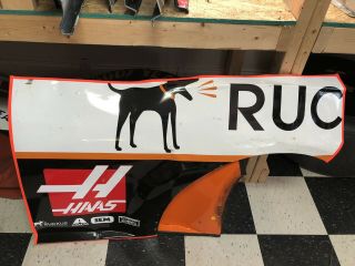 Daniel Suarez Ruckus Dog Stewart Haas Nascar Race Sheetmetal